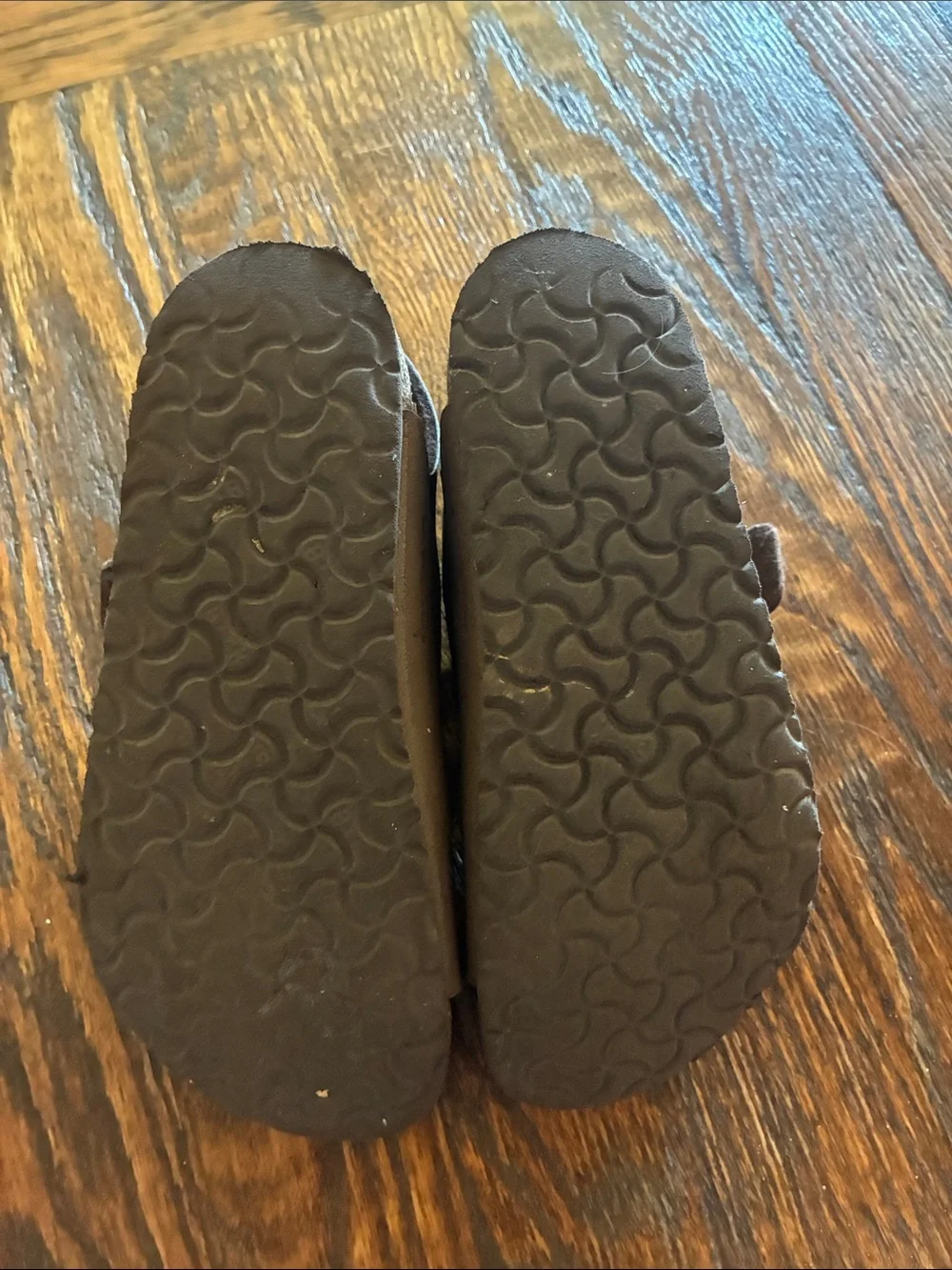 Birkenstock Kids Taupe Double-Strap Buckle Sandals size 30 (12/12.5)